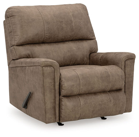 Navi - 3 Pc. - Sofa, Loveseat, Rocker Recliner - Fossil - view 2