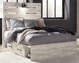 Cambeck - Panel Bed Light Brown Full Side Storage by Signature Design by Ashley® | Bel Furniture