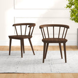 Kingsley - Dining Chair (Set of 2) - Brown by Ashcroft Furniture | Bel Furniture