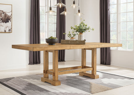 Havonplane - Brown - Rectangular Dining Room Counter Extension Table by Signature Design by Ashley® | Bel Furniture