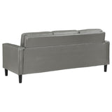 Ruth - Upholstered Track Arm Sofa by Coaster Fine Furniture | Bel Furniture