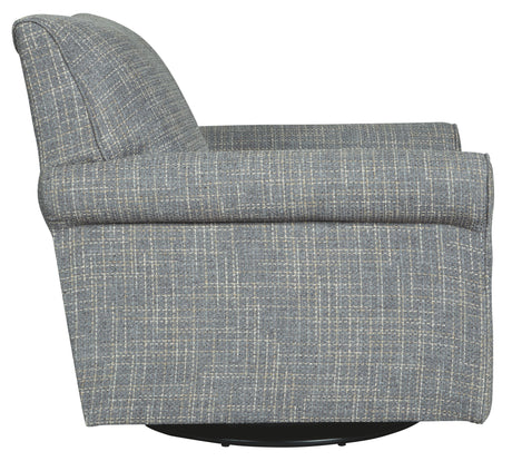 Renley - Ash - Swivel Glider Accent Chair by Signature Design by Ashley® | Bel Furniture