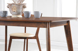 Kersey - Rectangular Wood Dining Table - Chestnut by CoasterEveryday | Bel Furniture