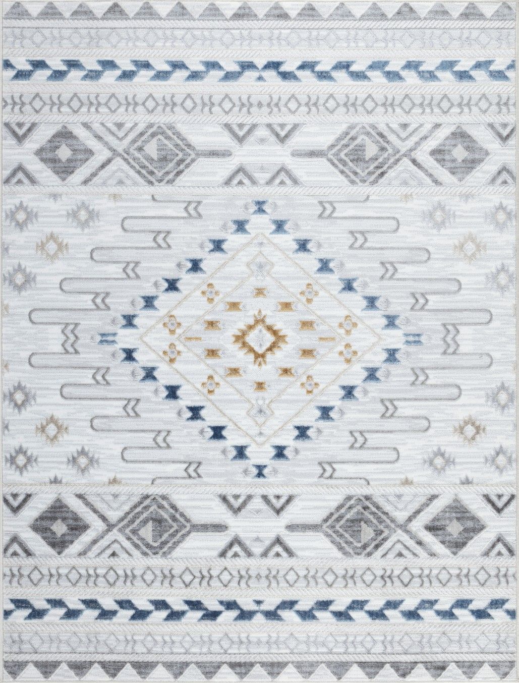 Legacy - GC_CAM8001 Area Rug White by Icona Home Decor | Bel Furniture