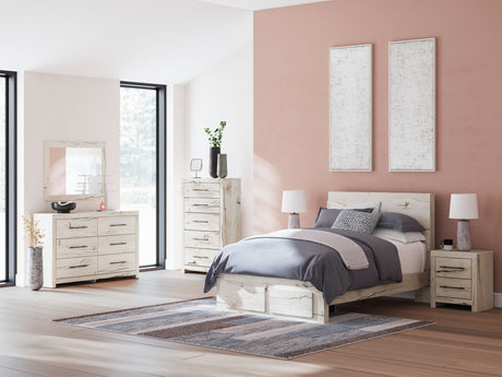 Lawroy - Panel Bed With Storage by Signature Design by Ashley® | Bel Furniture