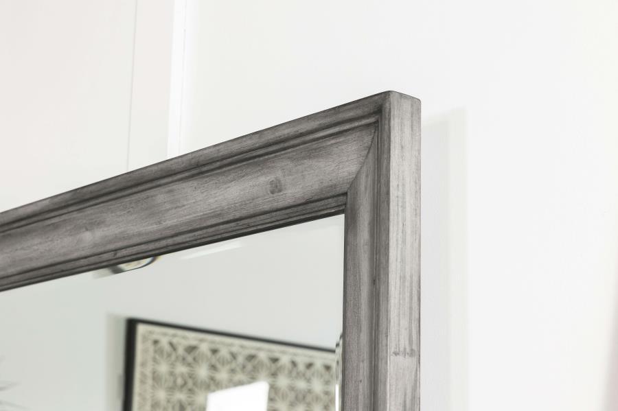 Avenue - Dresser Mirror - Weathered Gray