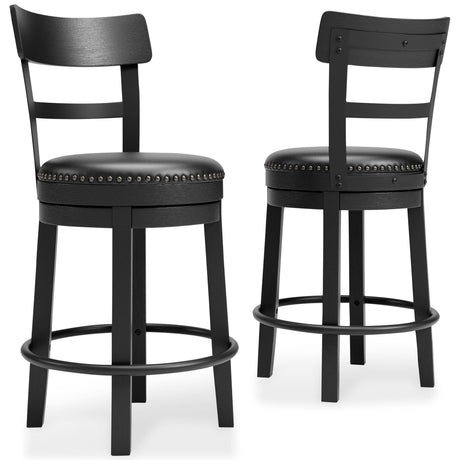 Valebeck - Full Back Swivel Stool - view 2