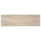 Rickman - 2-Drawer Wood Entryway Console Table - White Washed by CoasterEssence | Bel Furniture