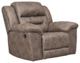 Stoneland - Rocker Recliner Light Brown by Signature Design by Ashley® | Bel Furniture