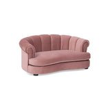 Halle - Rolled Arm Dog Bed - Pink