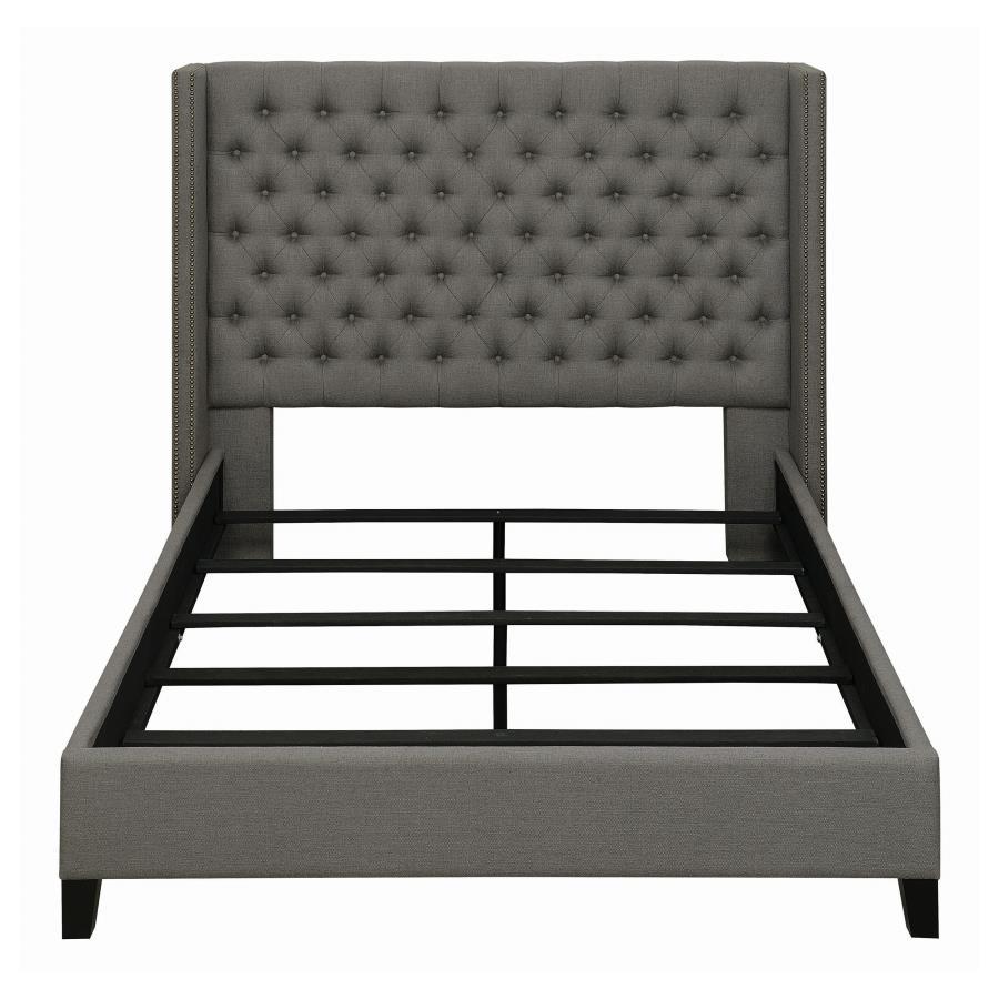 Bancroft - Upholstered Wingback Bed