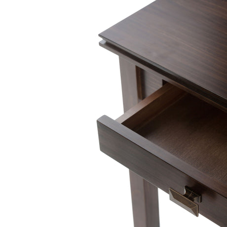 Artisan - Handcrafted Console Sofa Table by Simpli-Home | Bel Furniture