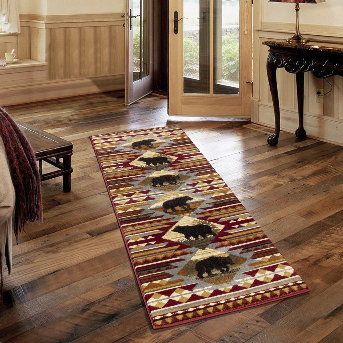 Nature's Nest - GC_CBL3001 Lodge Area Rug by Icona Home Decor | Bel Furniture