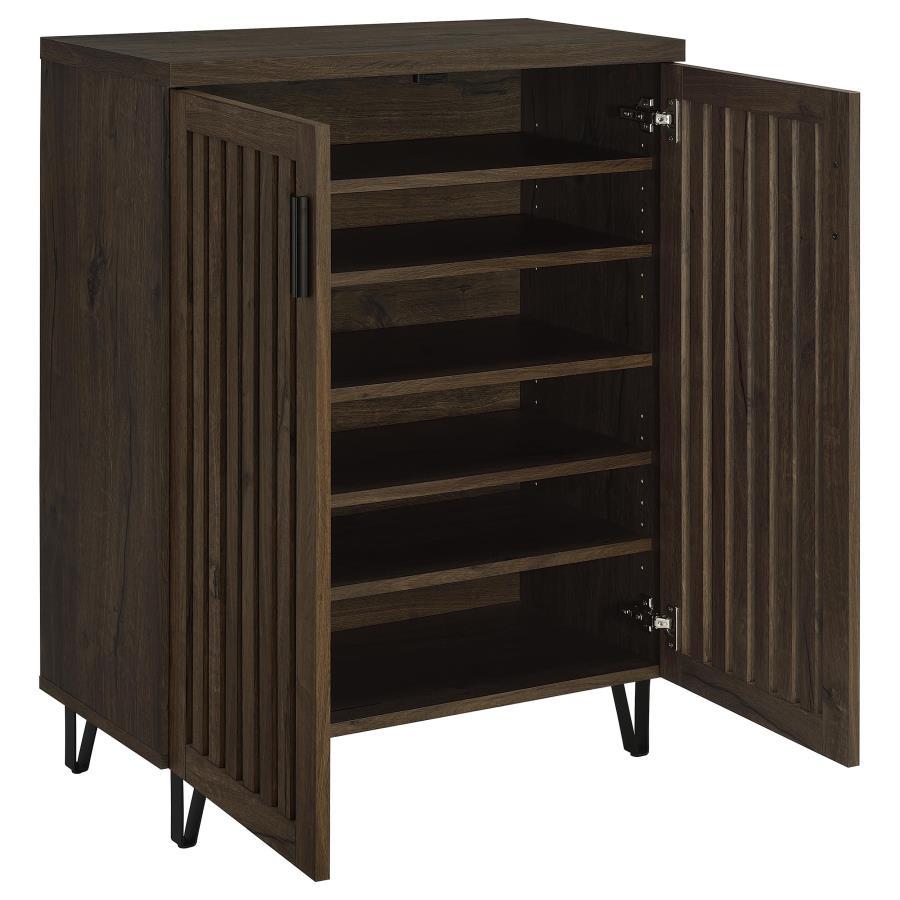 Brixton - 2-Door Entryway Shoe Storage Cabinets by Coaster Fine Furniture | Bel Furniture