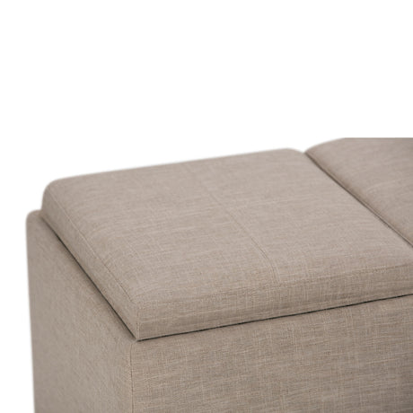Avalon - Upholstered Storage Ottoman - view 28