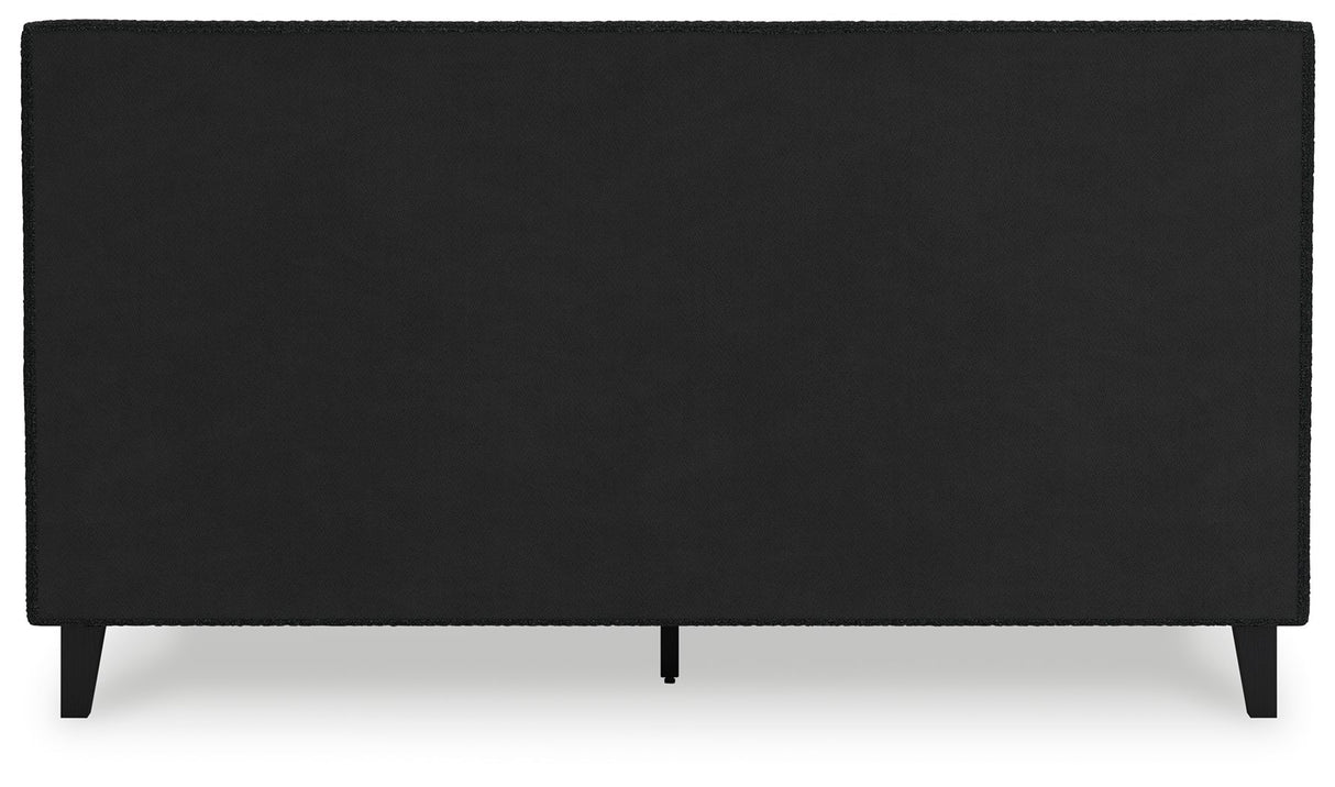 Cadmori - Upholstered Bed With Roll Slats