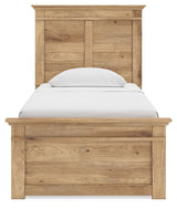 Makidern - Panel Storage Bed With 2 Under Bed Storage Units