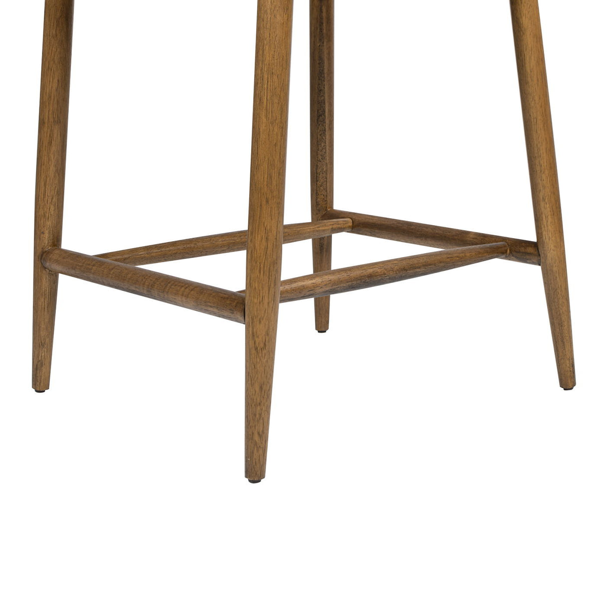 Locke - Modern Upholstered Counter Stool With Frame - Salt / Pepper by Jennifer Taylor Home | Bel Furniture