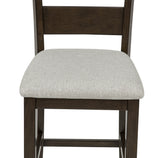 Lester 5-Pk Counter Height Dining Set Brown