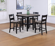 Lester 5-Pk Counter Height Dining Set