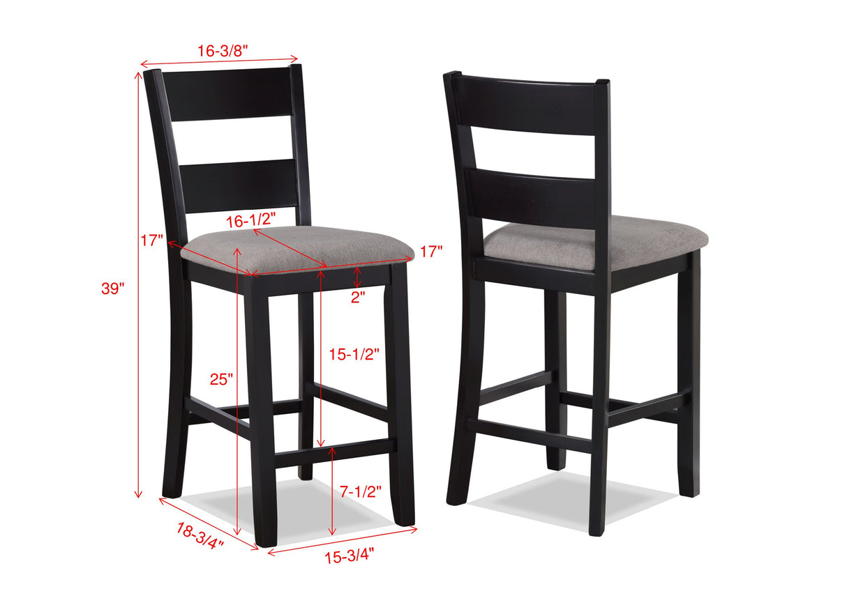 Lester 5-Pk Counter Height Dining Set