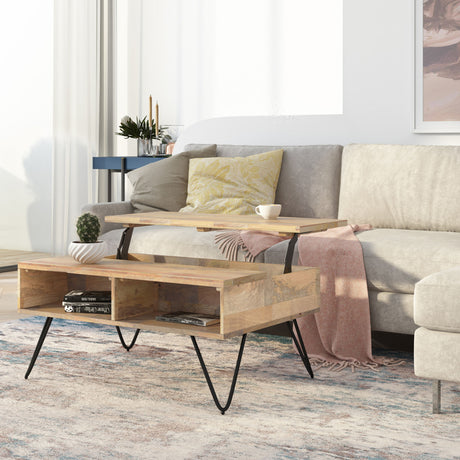Hunter - Handcrafted Lift Top Coffee Table - view 19