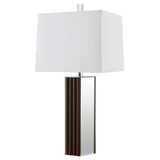Elena - Square Tapered Mirrored Lamp by Coaster Fine Furniture | Bel Furniture