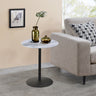 Circa - 17.5" End Table With Marble Textured Top by Lilola Home | Bel Furniture