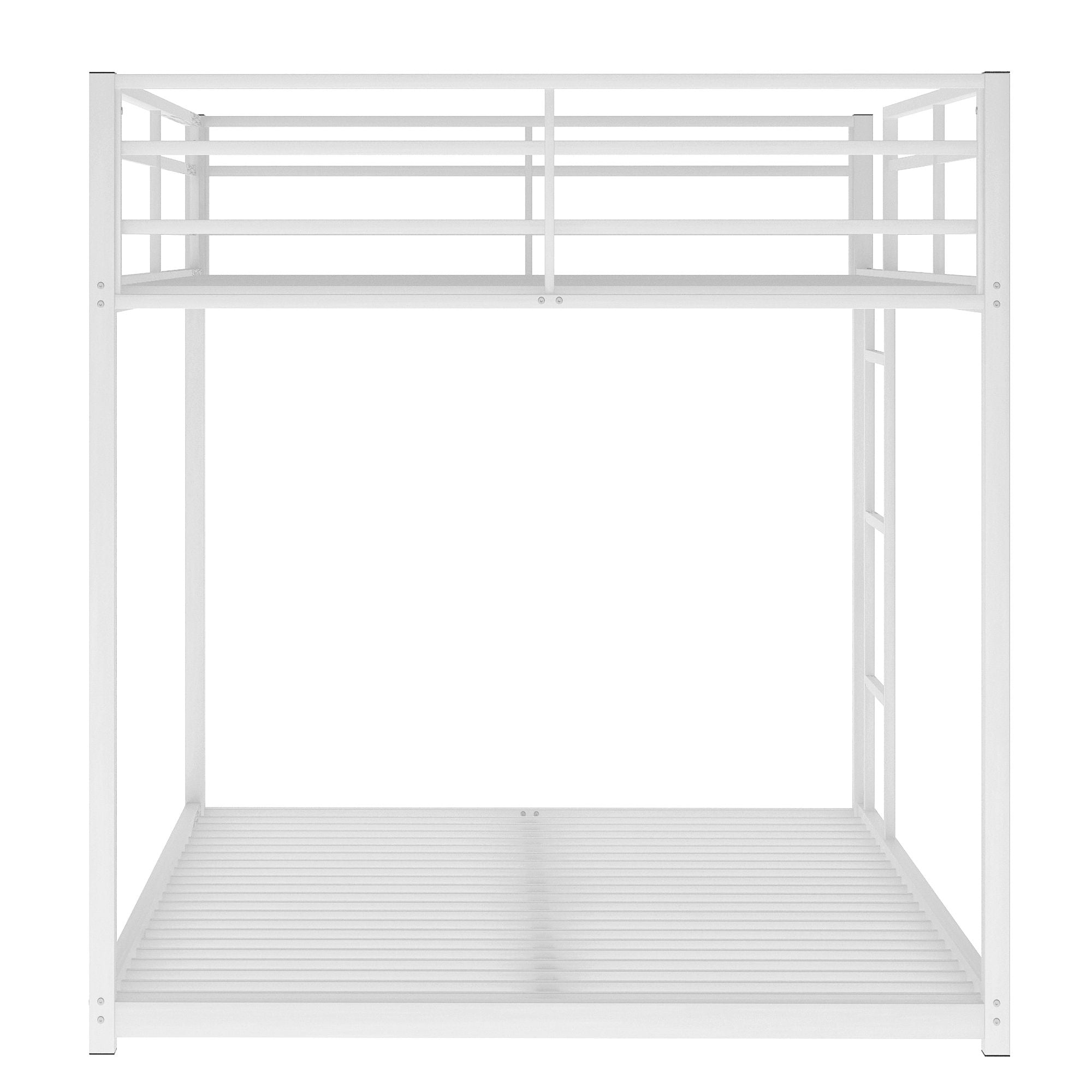 Metal Bunk Bed, Low Bunk Bed With Ladder