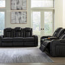 Caveman Den - Power Reclining Living Room Set Black 2 Pc. Sofa, Loveseat by Signature Design by Ashley® | Bel Furniture