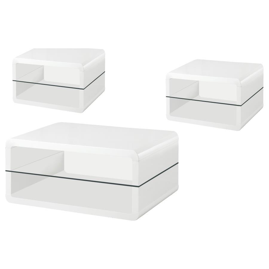 Elana - Coffee Table Set by Coaster Fine Furniture | Bel Furniture