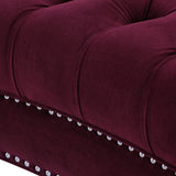 La Rosa - Victorian Chesterfield Loveseat
