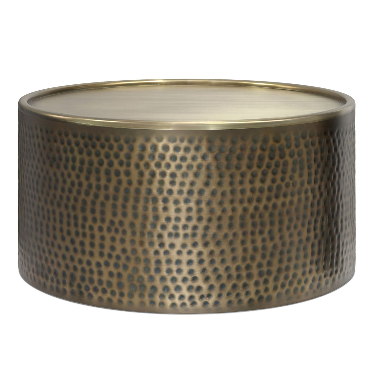Corbin Coffee Table Antique Gold