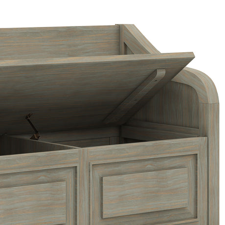 Connaught - Storage Bench by Simpli-Home | Bel Furniture
