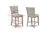 Fulton - Counter Height Chair (Set of 2) - White Oak