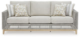 Seton Creek - Gray - 4 Pc. - Lounge Set by Signature Design by Ashley® | Bel Furniture