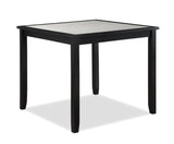 Salvador - 5 Piece Counter Height Set - Charcoal / White