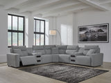 ModMax II - Salt And Pepper - Reclining Sectional
