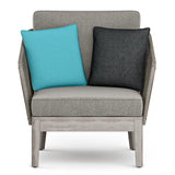 Carmel - Outdoor Conversation Chair - Sand Drift by Simpli-Home | Bel Furniture