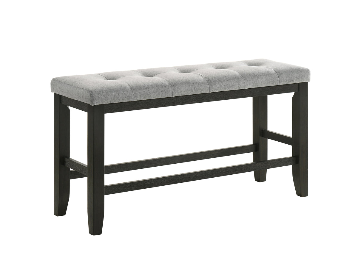 Bardstown Counter Height Bench Wheat Charcoal