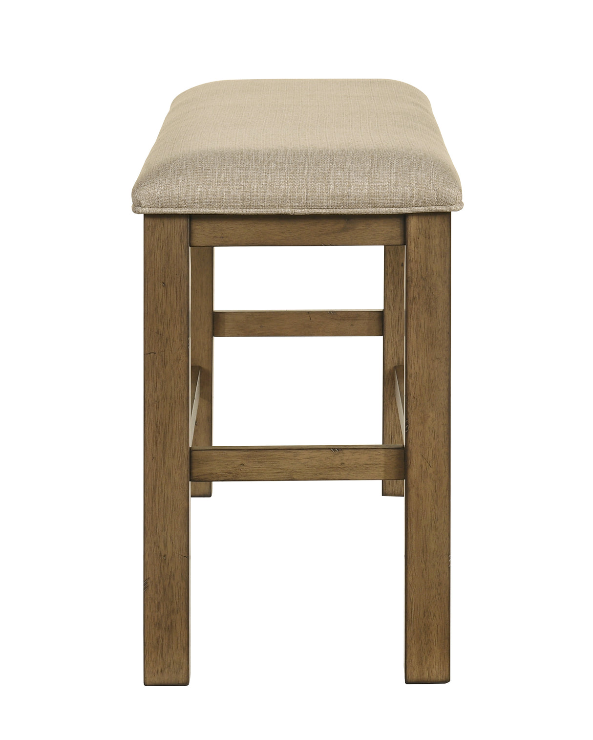 Cockrell - Counter Height Bench - Light Brown / Beige