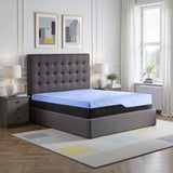 Refresh - 12" Hybrid Cooling Gelcare Memory Foam And Coil Mattress