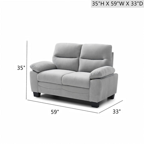 Summerton - Loveseat With Pillow Top Arms And Removable Back - view 3