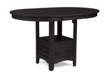 Hartwell Counter Height Table Charcoal Black