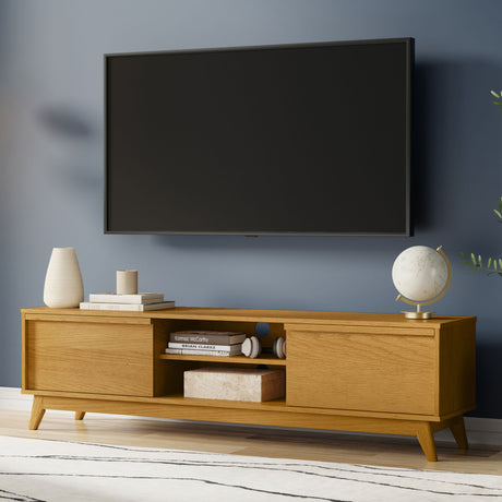 Lennon - Handcrafted Low TV Stand - view 2