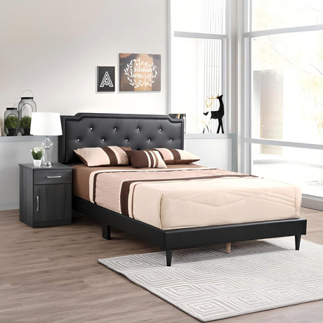 Button Tufted Bed Charming For Cozy Spaces - view 32