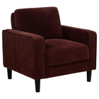Ruth - Upholstered Track Arm Accent Chair