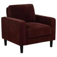 Ruth - Upholstered Track Arm Accent Chair
