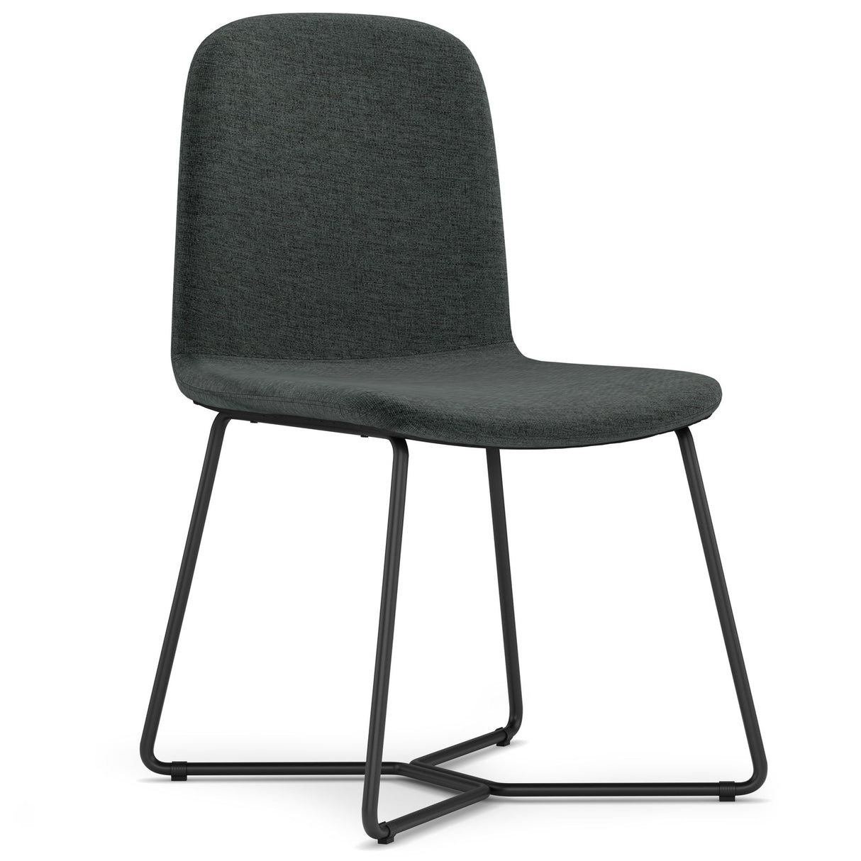 Wilcox - Dining Chair (Set of 2) - Charcoal Gray by Simpli-Home | Bel Furniture