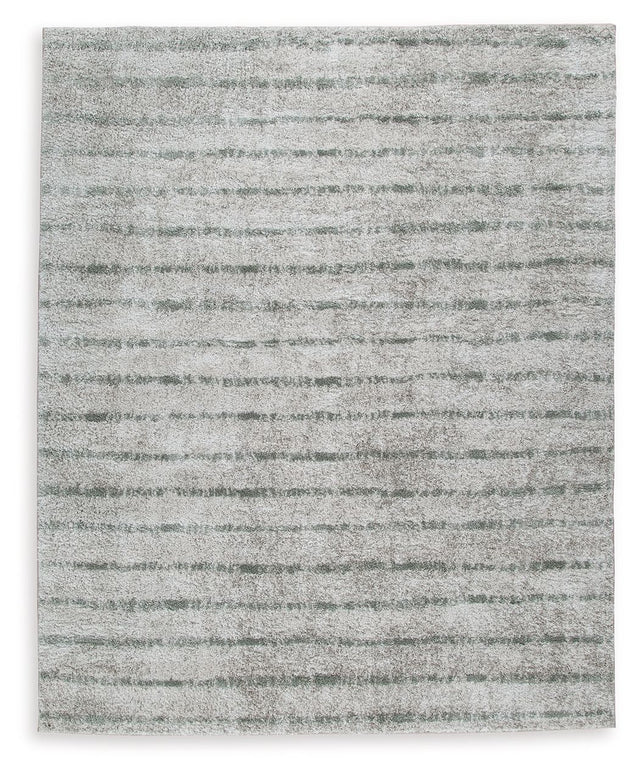 Laddway - Rug Gray 8' x 10' by Signature Design by Ashley® | Bel Furniture